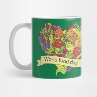 World Food Day Vegetables Fruit Mug